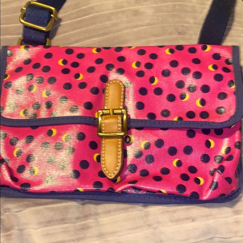 Stylish Pink Polka Dot Women's Bag